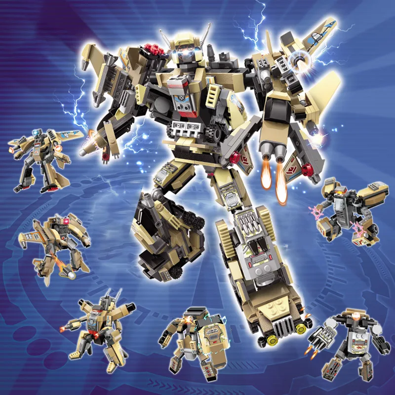 Деформация робот боец мех бронированный автомобиль Танк атака лодка
