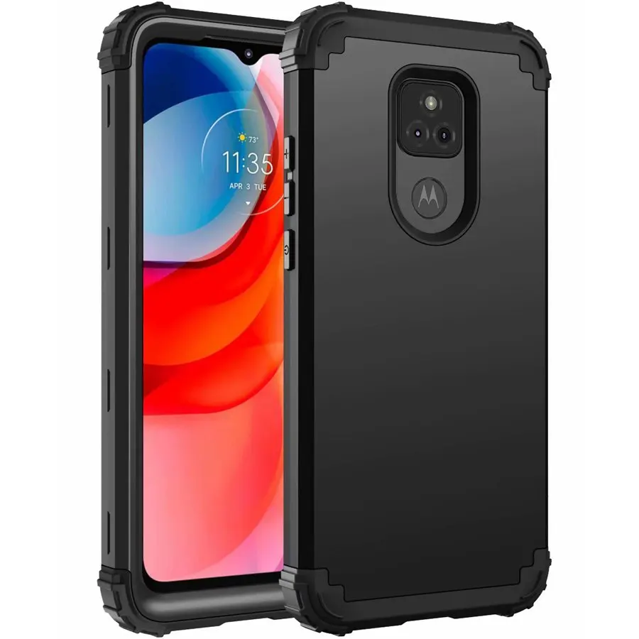 

Сверхмощный гибридный прочный защитный ударопрочный защитный чехол для Motorola Moto G Play 2021 2021