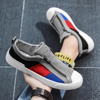 mens shoes 2021the new summer canvas shoes breathable trendy shoes casual shoes lazy sneakers cloth shoes platform shoes 39 44