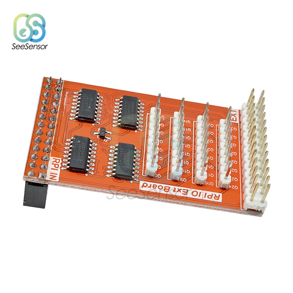 Модуль платы расширения 32 GPIO 8-битный вход и выход адаптера для Raspberry Pi 2 4 в-5 в |