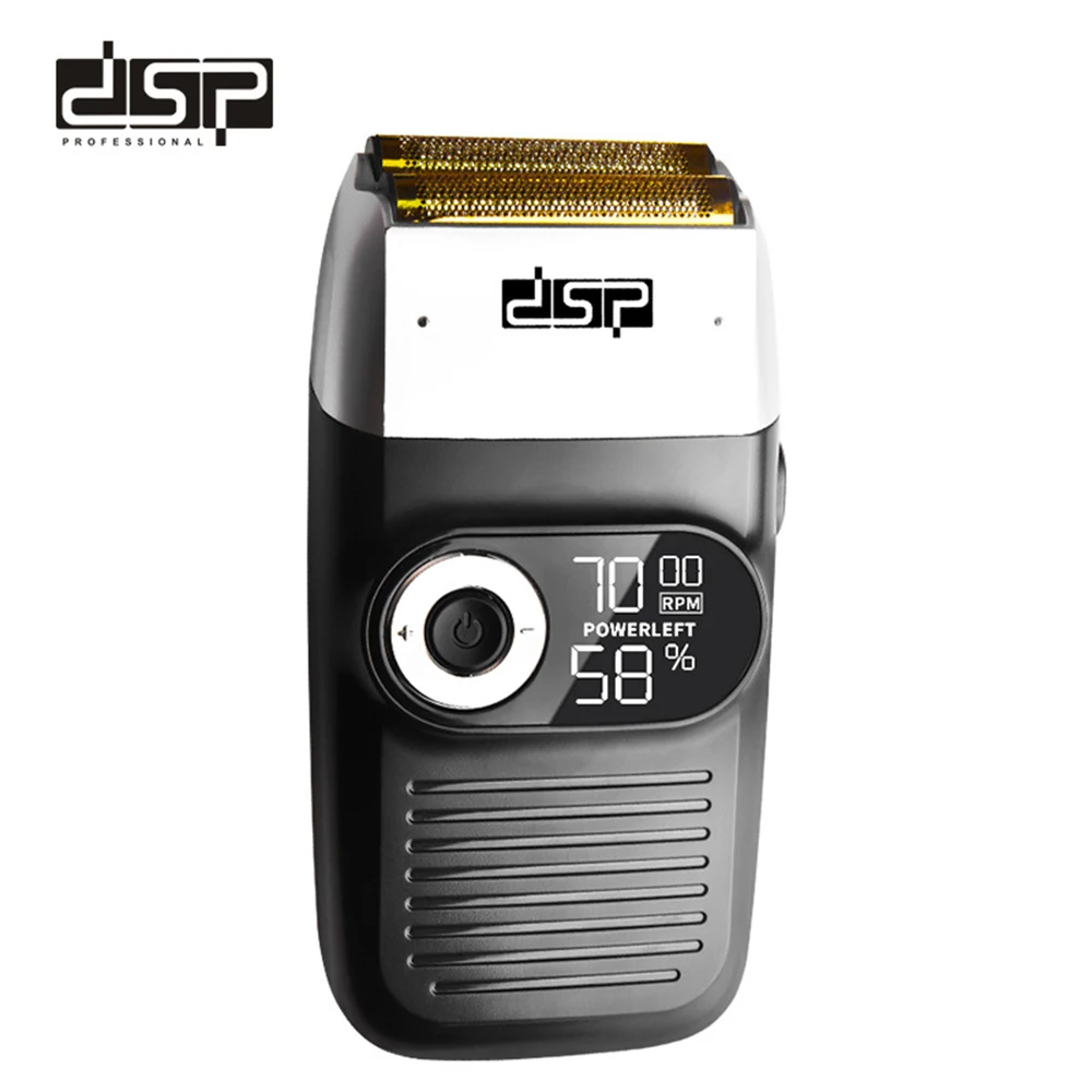 

DSP household number display reciprocating USB rechargeable electric shaver multifunctional razor