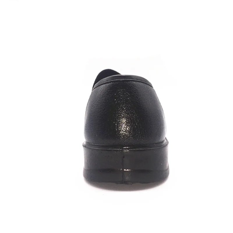 

Mazefeng Spring Male Black leather shoes Business Chef shoes Single Mens PU Non-slip Waterproof Men Casual shoes Men Shoes