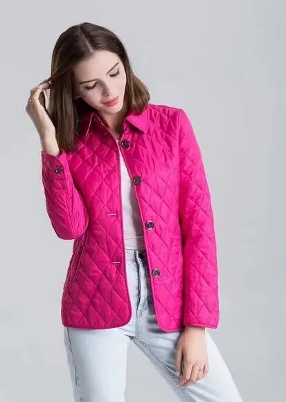 Jacket Распродажа, скидка, тонкое женское пальто, высокое качество, весна-осень, парки, хлопковое пальто, зимняя куртка для молодых женщин,, пуховая парка - Цвет: Jacket