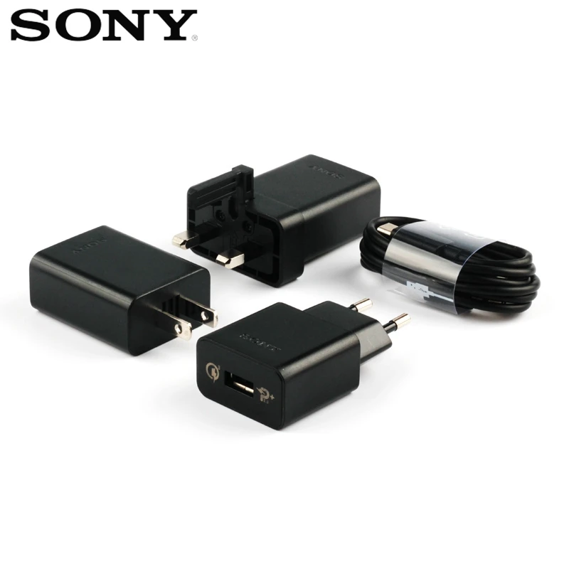 Оригинальное быстрое дорожное зарядное устройство SONY для Xperia XZ2 Premium G8142 XZP XZs G8232 X