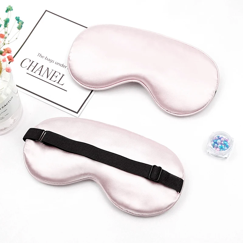 

2021 новый стиль, имитация шелка Eyemask для женщин essential Sleep, регулируемый размер