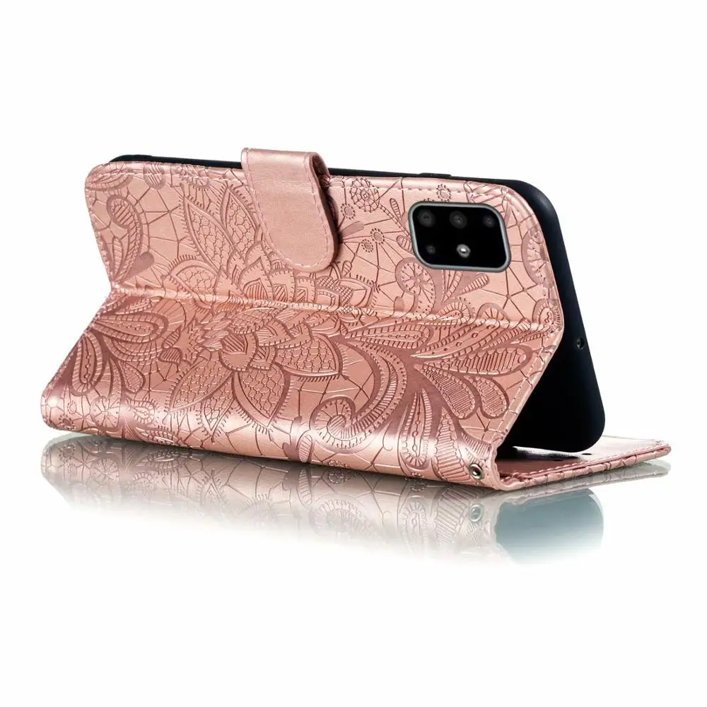 Чехол бумажник для Galaxy A51 чехол Samsung S20 Ultra S10 S9 Plus A40 A50 A70 A10 S A30 A20e J4 кожаный флип