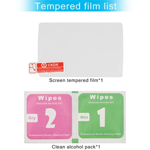 Tempered film Защитная пленка для экрана для Xiaomi Xiaoyi 2 II YI 4K Plus 4K+ экшн-Спортивная камера Закаленное стекло протектор - Цвет: Tempered film