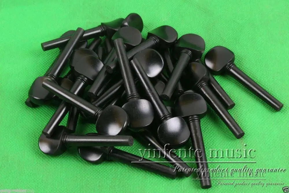 

20pcs 16inch Viola peg Natural Ebony Viola Pegs Accessories Advance Model Violin Accessory Violin parts