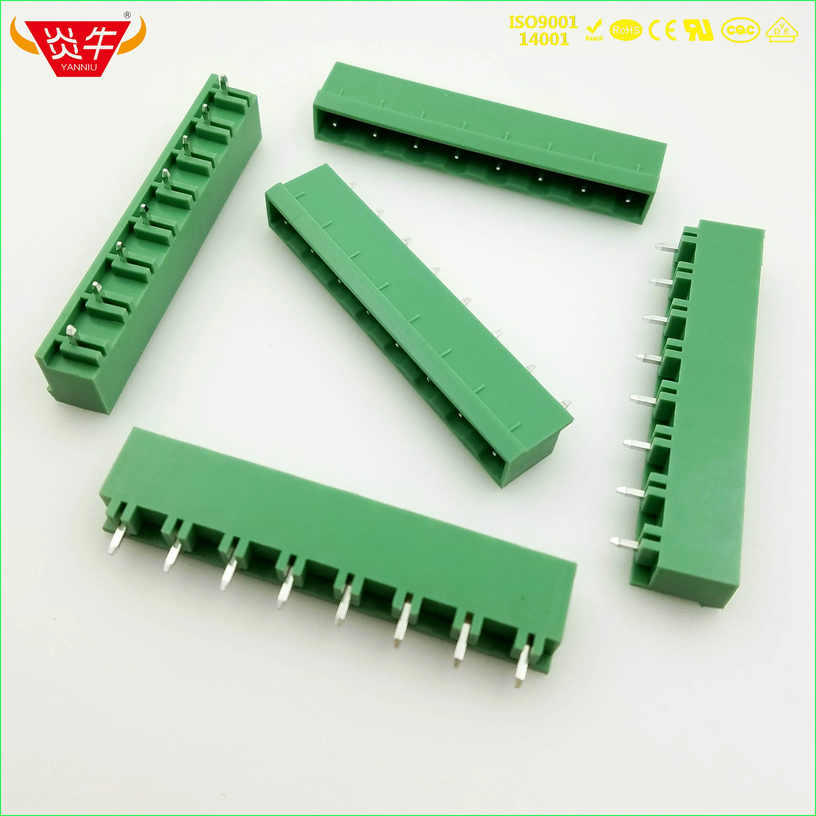 KF2EDGVC 7.5 2P ~ 12P PCB CONNECTOR PLUG-IN TEMINAL BLOCK 2EDGVC 7.5mm 2PIN 12PIN GMSTBVA 2 5 G 1766660 PHOENIX CONTACT DEGSON |