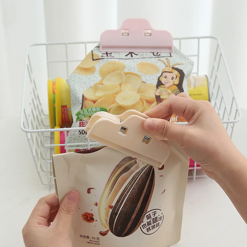 

Seal Clip Plastic Food Bags Sealing Clip Freshness Snacks Food Preservation Binder Mouth Tea Leaf Seal Simplicity Sealing Clip