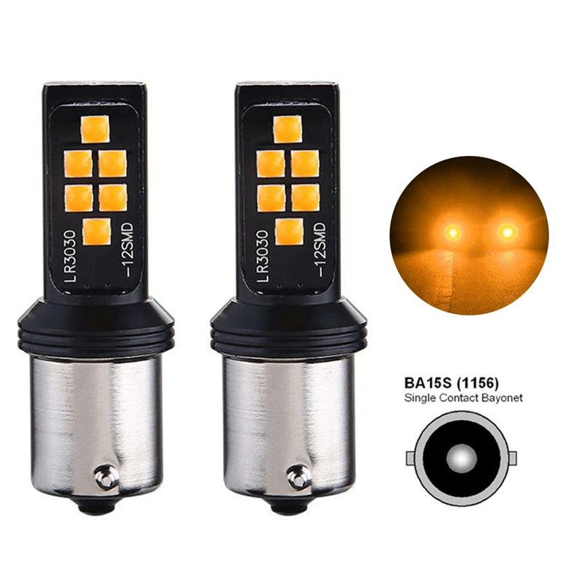 1156 BA15S P21W 2 шт. 1156 P21W BA15S 1157 P21/5 Вт BAY15D T20 7440 W21/5 Вт 7443 BAU15S чип авто тормоз светильник лампа светодиодный автомобильный резервный светильник - Испускаемый цвет: 1156 BA15S P21W
