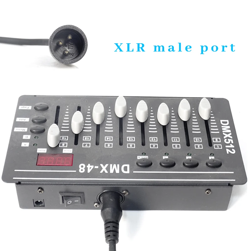 10 шт./лот 3-контактный DMX кабель 1 м/2 м/3 М/4 м/5 м/6 м/7 м/8 м/9 м/10 м светодиодная