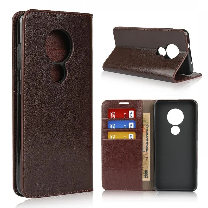 

Деловые аксессуары для Nokia 7,2, кожаный чехол-книжка для Nokia 2,2, 3,2, 4,2, 6,2, чехол-бумажник, чехлы