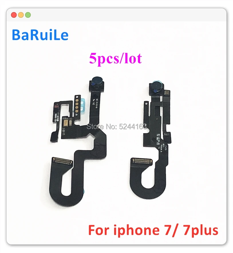 BaRuiLe 5 шт. для iPhone 7 7G Plus сменные детали модуль фронтальной камеры датчик