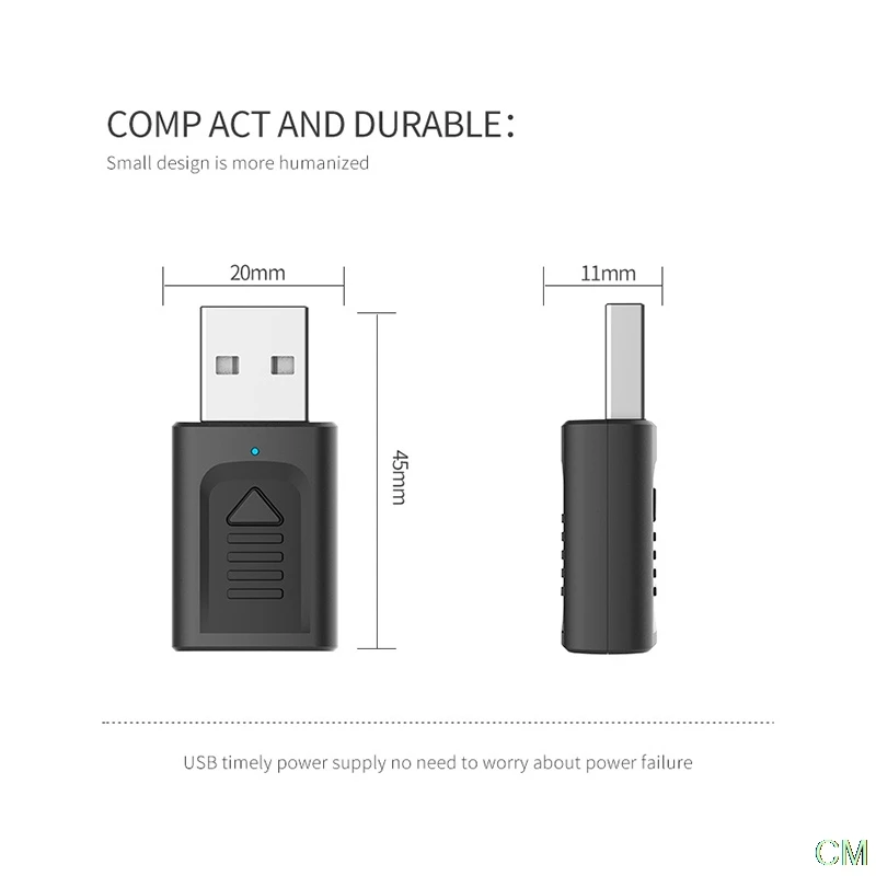 

Baseus USB Bluetooth Adapter Dongle For PC Computer Wireless Mouse Keyboard Aux Audio Bluetooth Receiver Transmitter