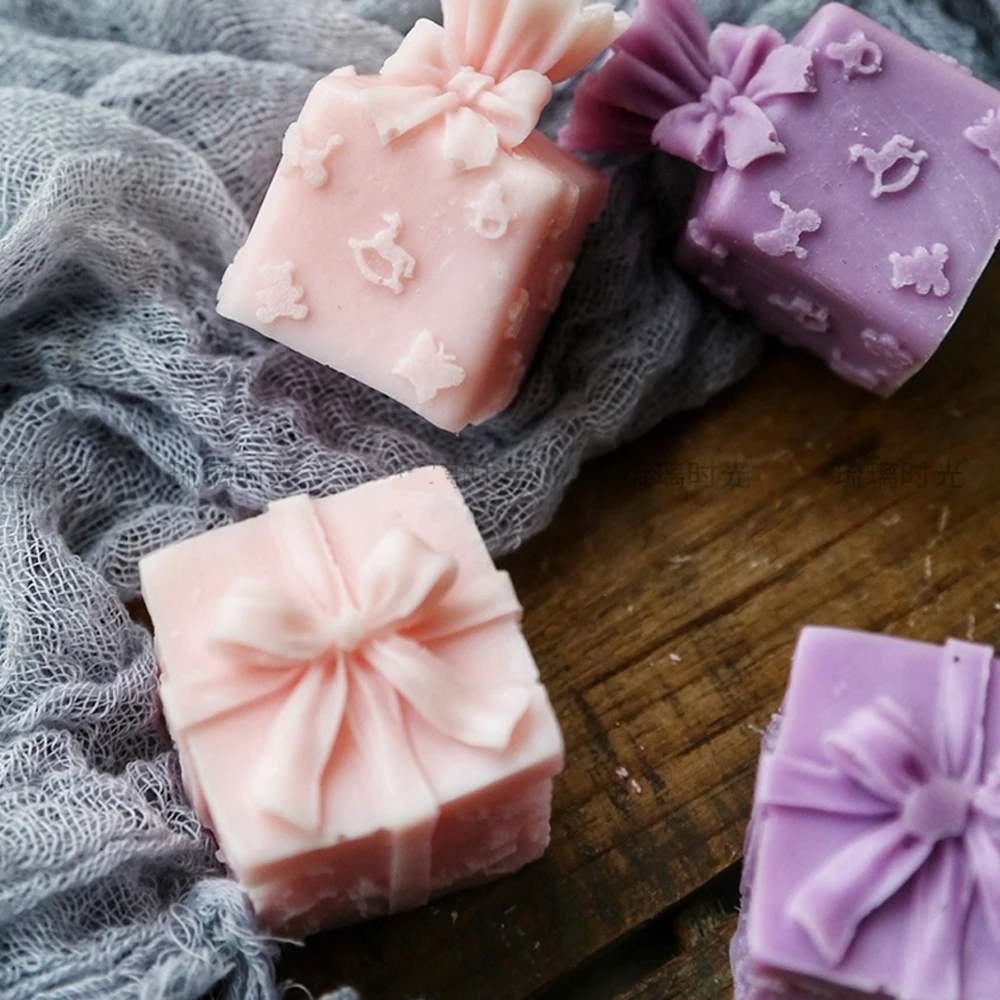 

3D подарочная коробка, семейное мыло, Рождественская подарочная коробка