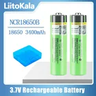 Литиевая аккумуляторная батарея Liitokala NCR18650B, 3,7 в, 3400 мАч