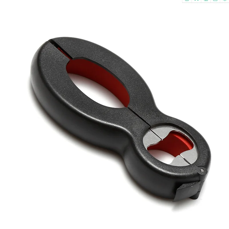 

Многофункциональный открывалка для бутылок 6 в 1, пластиковая креативная простая открывашка для бутылок, открывалка для бутылок, кухонный г...