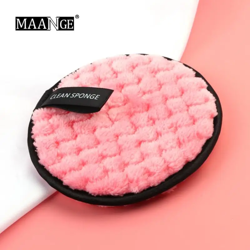 3PCS Soft Flannelette Sponge Double sided Makeup Remove Face Cleansing Wipe Puff Beauty Wash Facial Cosmetic Tools TSLM1 | Красота и