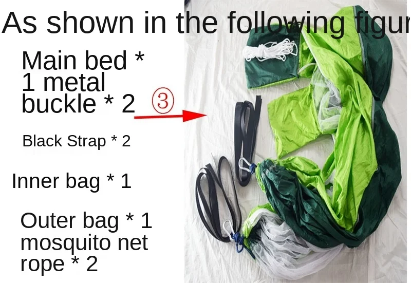 

Camping Hammock Portable Nylon Fabric Bring Mosquito Net Balancoire Garden Swing Chair Equipment Hamaca Playa Outdoor Furniture