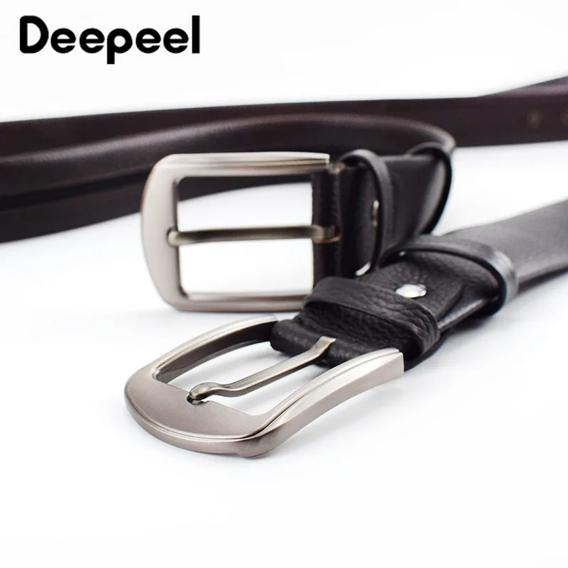 Ремень Deepeel мужской из воловьей кожи 1 шт. 110-130 см на молнии | Аксессуары для одежды