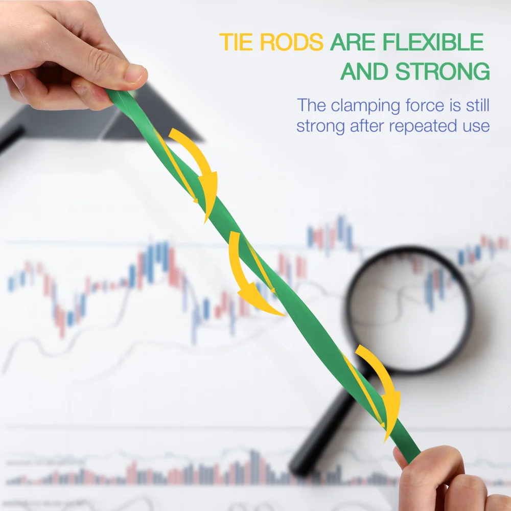 10 шт. прозрачные зажимы для хранения файлов|Папка файлов| |