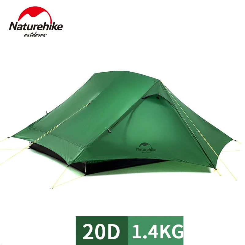 Палатка Naturehike Force UL Мужская Ультралегкая нейлоновая палатка для кемпинга 20D