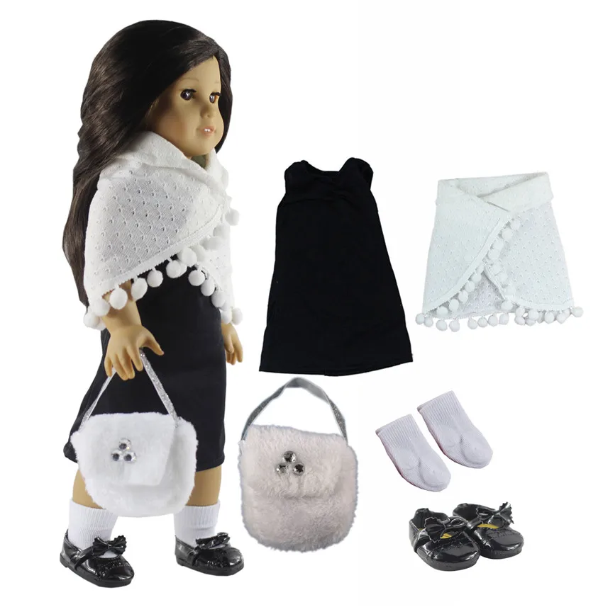 1 комплект кукольная одежда для 18 дюймов американская кукла ручная работа милая