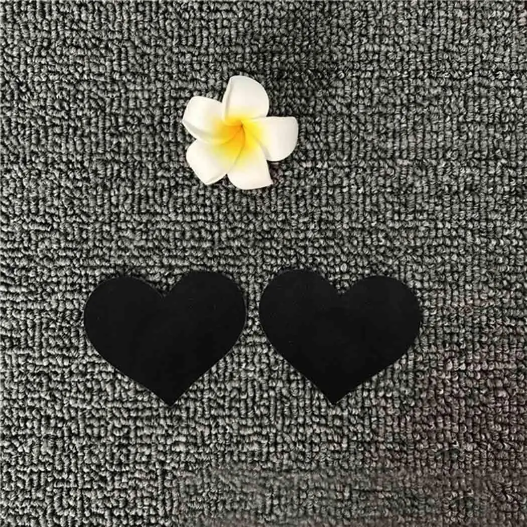 Наклейка на груди в форме сердца женское сексуальное белье одноразовые