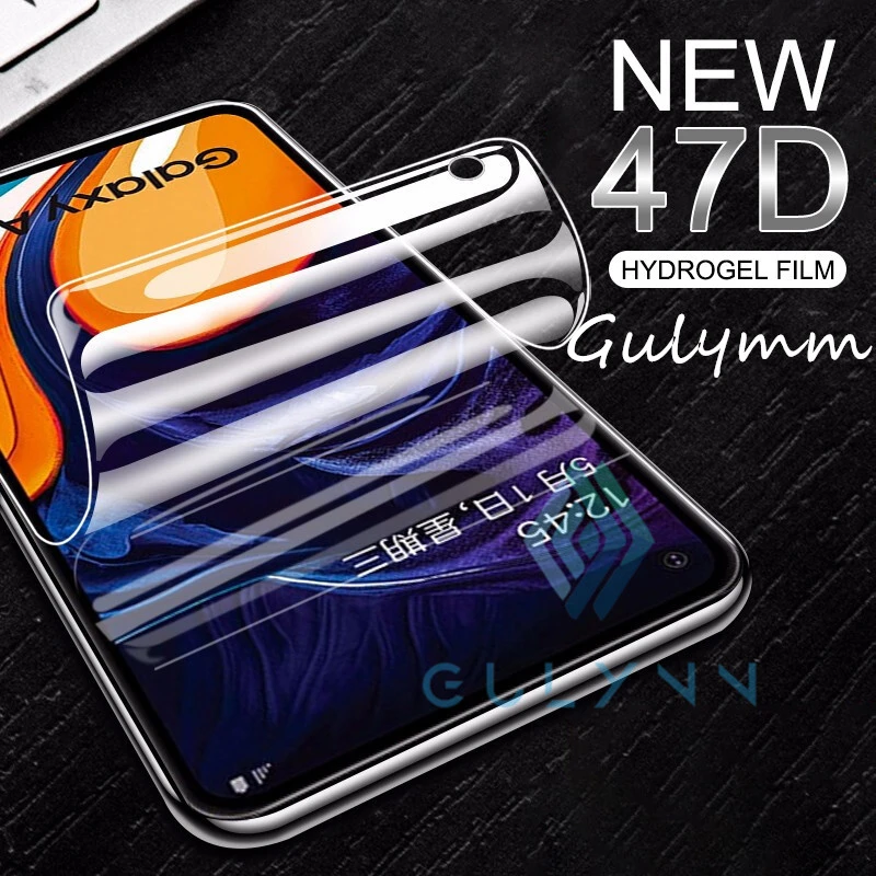

47D Protective Film For Samsung Galaxy A 10 20 30 40 50 70 M10 M20 A51 A71 Hydrogel Film For A2 J4 CoreTransparent Soft Film