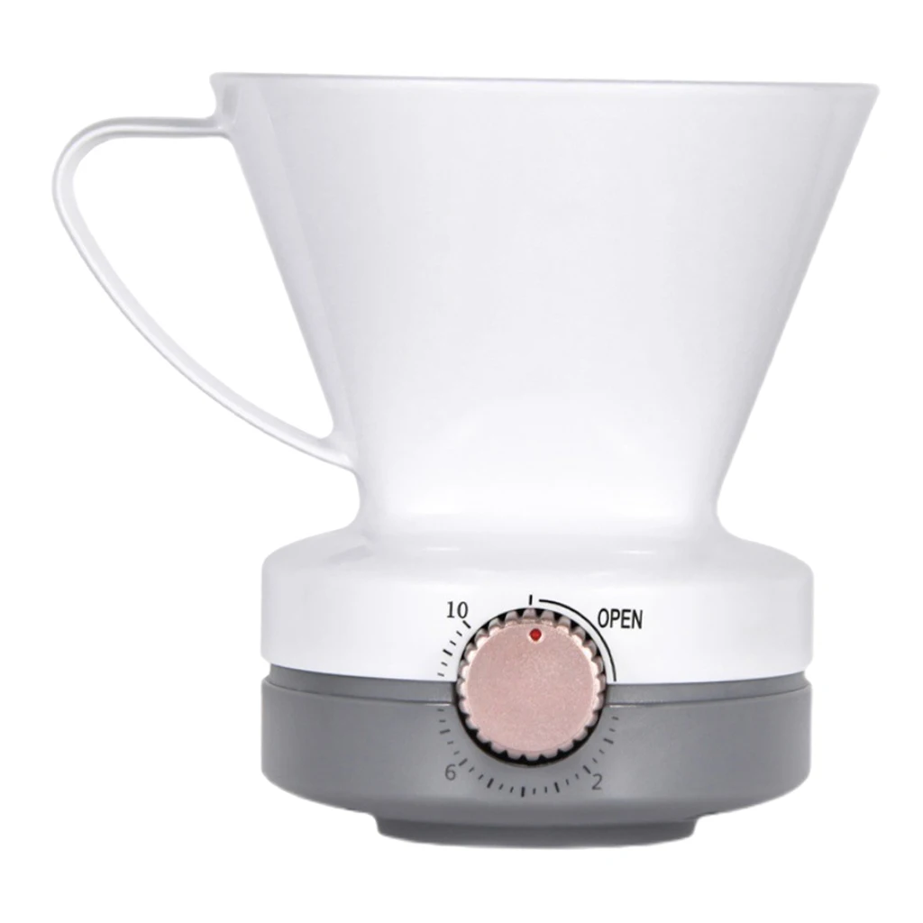 

Espresso Coffee Filter Brewing Extraction Timer Dripper Handmade Coffee Brewer Adjustable Time for Coffee Maker 600ml