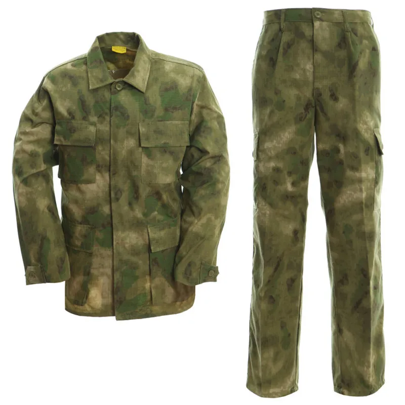 Простая камуфляжная одежда BDU военная Униформа армии США военное снаряжение