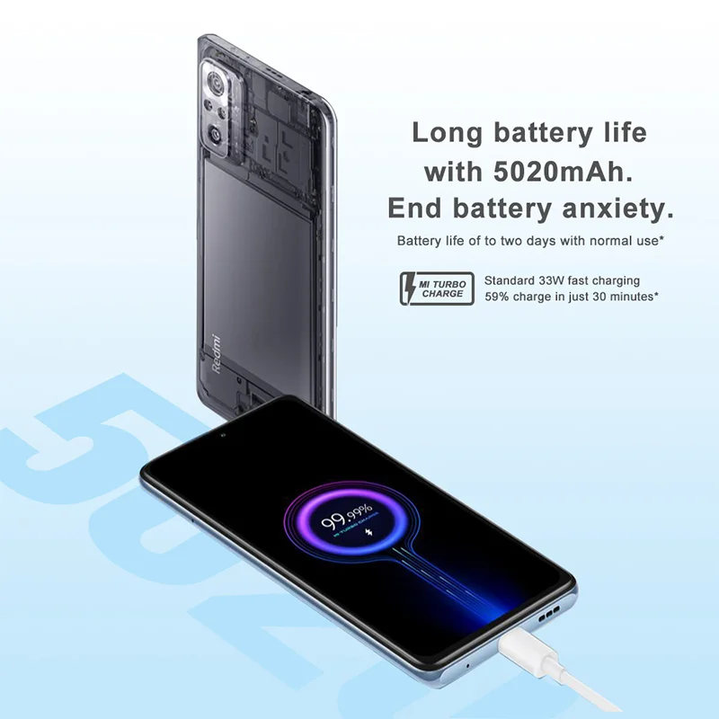Kup Globalna Wersja Xiaomi Redmi 10 2022 Smartphone 50MP AI Quad Camera MediaTek Helio G88 Octa Core 90Hz Wyświetlacz FHD 18W 5000mAh