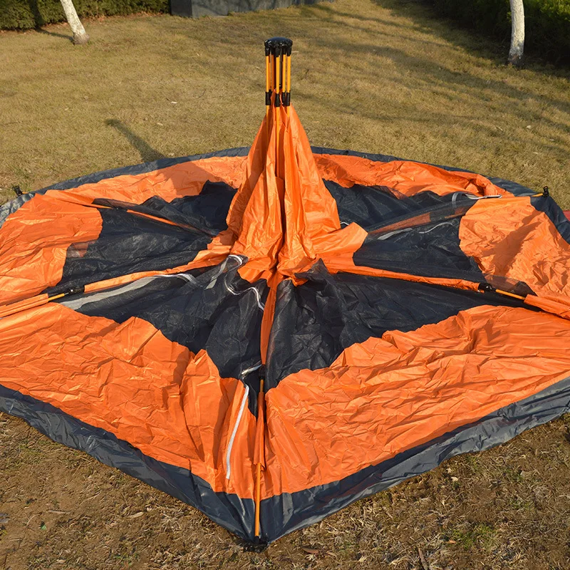 5-8 человек автоматическая Быстрое открытие палатка с шестигранной головкой
