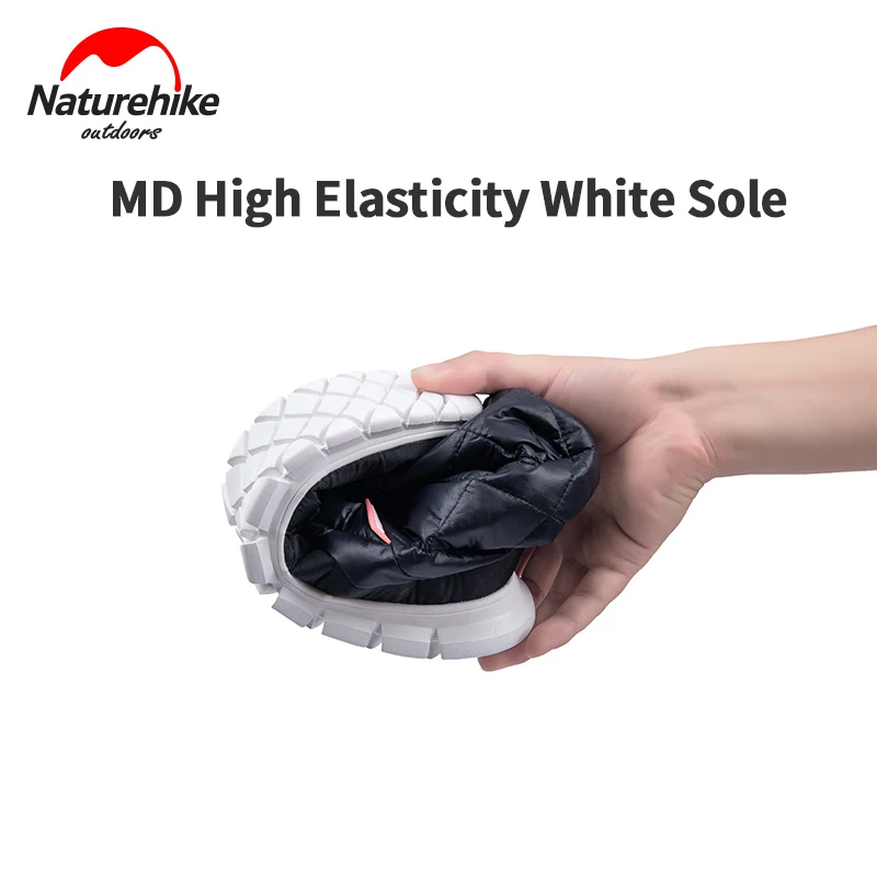 Naturehike/зимняя обувь с белым гусиным пухом 95% 700FP высокие сапоги трубы 5 ℃ ~ уличные