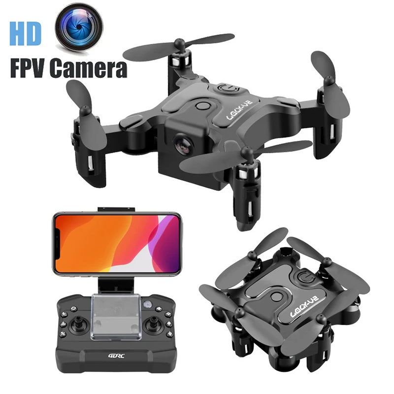 Радиоуправляемый Дрон 4K HD камера мини Квадрокоптер 1080P Wi Fi FPV складной с