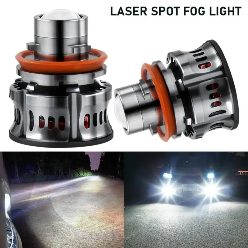 

Car Headlight Bulbs Auto Driving Running Lights Laser White Fog Light For Cars Lights 2pcs Mini H11 Led Bulbs 15000LM 50W