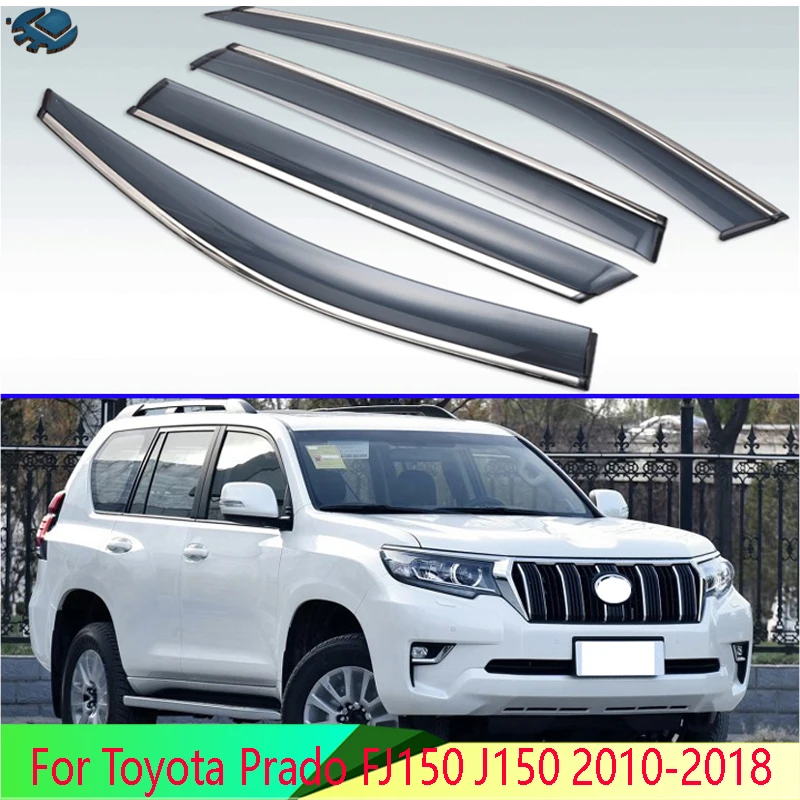 Для Toyota Prado FJ150 J150 2010 2018 боковые окна автомобиля Обтекатели лобового стекла