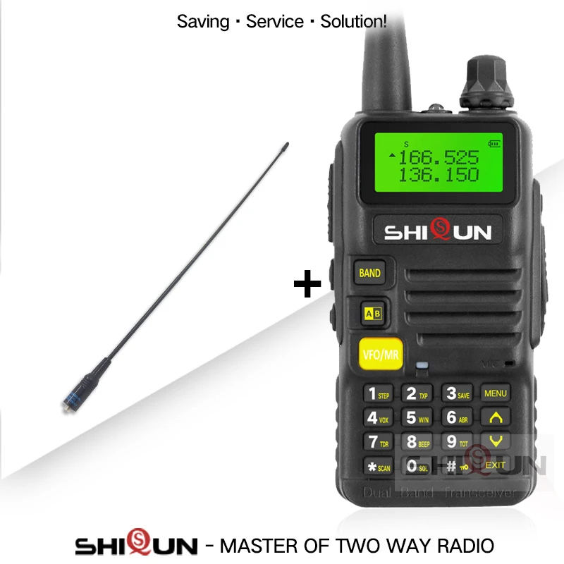 Ham радио для охоты SQ-UV25 двухдиапазонный 5W VHF UHF иди и болтай Walkie Talkie “иди и обновление Baofeng UV-82 УФ 5R UV-5R иди и болтай Walkie Talkie S UV-R50 R50-2 - Цвет: Black-NA-771