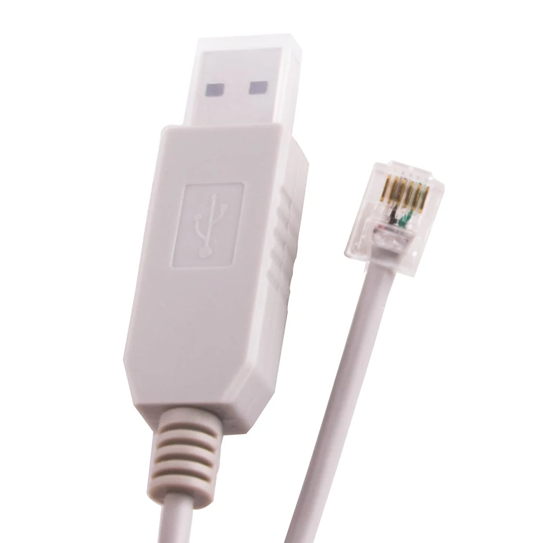 Последовательный кабель ручного управления USB к RJ12 RS232 для телескопа Skywatcher с