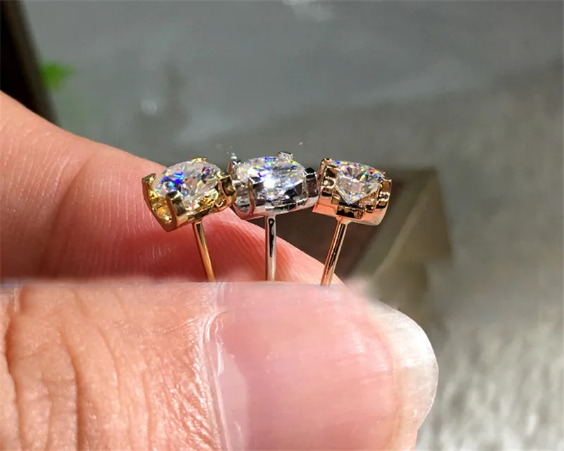 Классический Ox голова массивные серьги гвоздики серёжки из настоящего