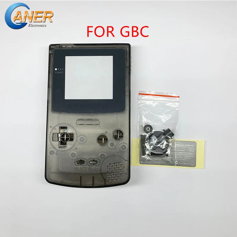 Новинка прозрачный черный корпус для Nintendo Game boy 1 комплект | Электроника