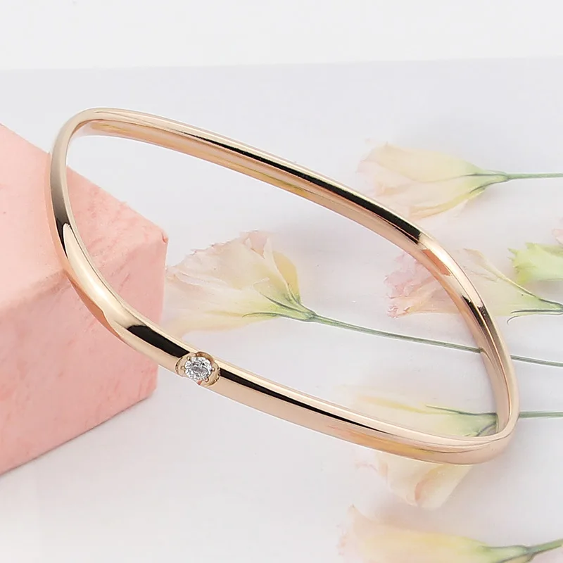 Браслет с замком Женский Ювелирное Украшение из титановой стали окружностью