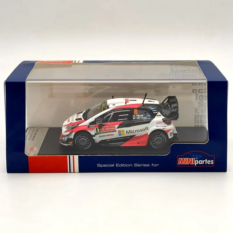 IXO 1/43 для моделей автомобилей T ~ OTA YARIS WRC #8 O.TANAK &amp M.J RALLY Португалия 2019 MNPRP2019