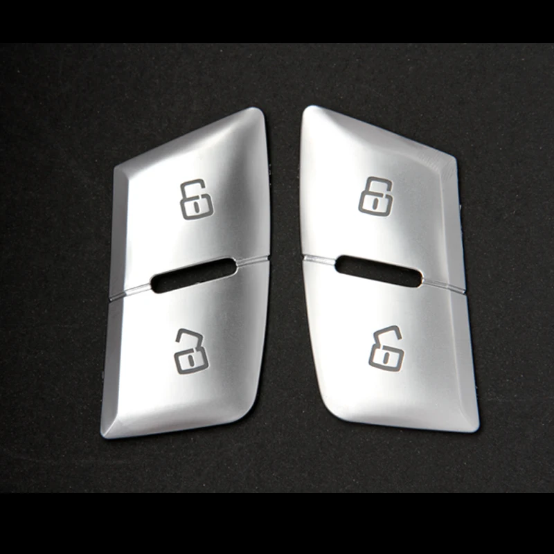 Хромированный Автомобильный Дверной замок переключатель сиденья регулируемая