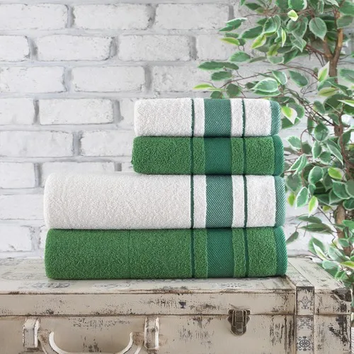 

She & co 100 Cotton 4'l Towel Set-Fam