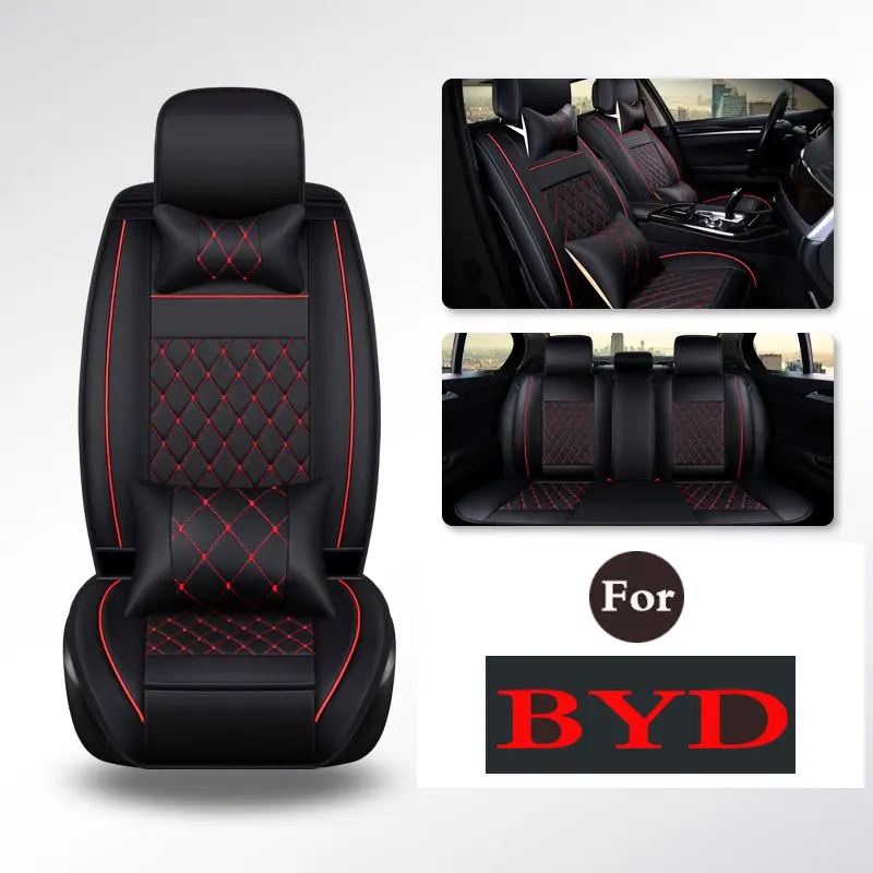 

Leather Front Special Cushion Sets Seat Cover And Cushions (Classic Black) For Byd F0 F3 F6 L3 G3 G6 Suree S6 6b S7 Iev300 E5