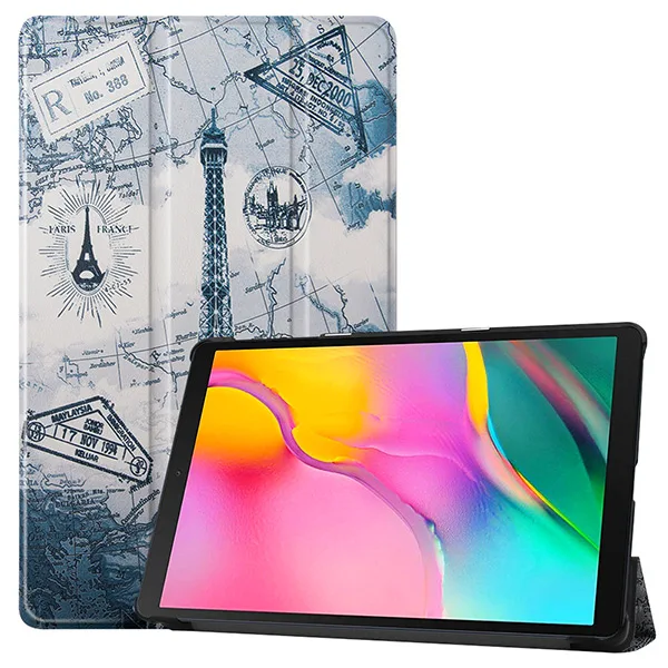 SM T515 SY FGTT Чехол для samsung Galaxy Tab A SM-T510 SM-T515 T510 T515 чехол для планшета чехол-подставка для Tab A 10,1 '' чехол для планшета+ подарок - Цвет: SM T515 SY FGTT