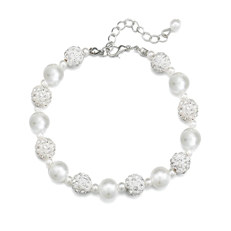 Новая мода звено цепи браслет для Для женщин и девочек Роскошные Стразы чешское стекло диско шар браслет регулируемый, с бусинами из "кошачьего глаза" Friendshp браслет