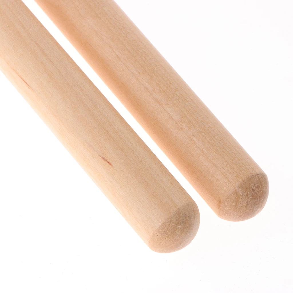 

2pcs Wood Beat Musical Instruments Wooden Rhythm Sticks Children Play